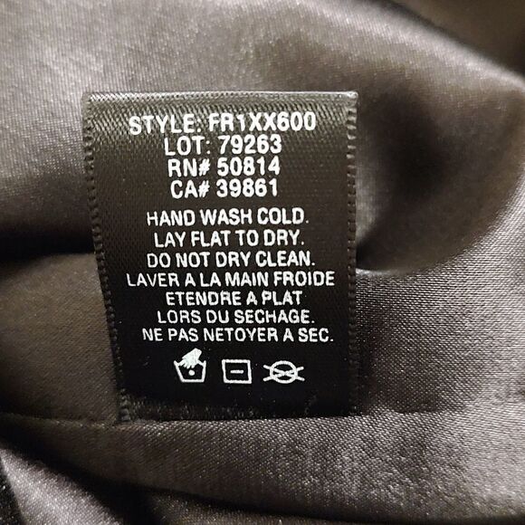 T Tahari Black Organza Sequined Special Occasion Dress Size 10 - Picture 5 of 10